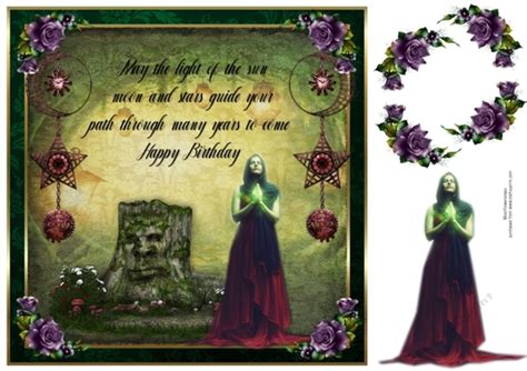 Wiccan birthday greetings